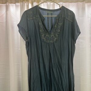 Maurice’s “Denim” short shirt dress XL